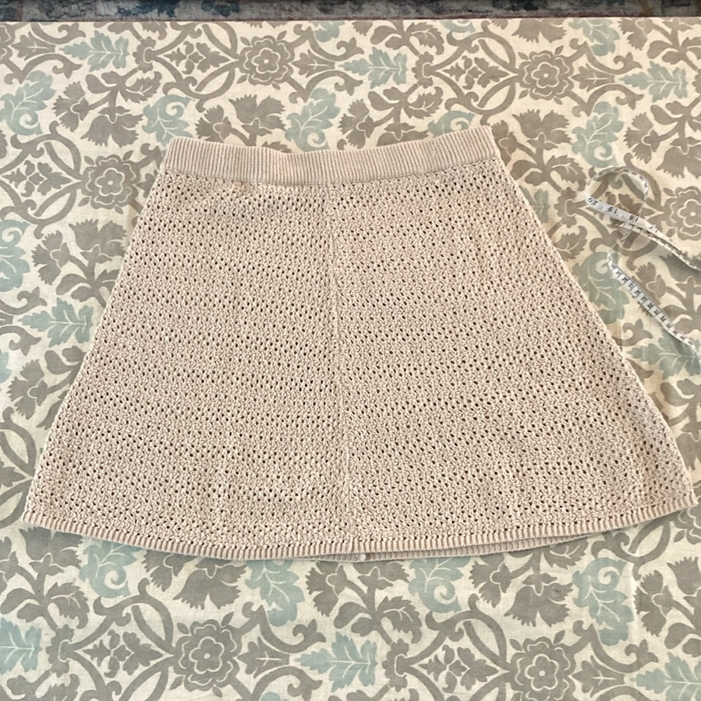 J.Crew Khaki Sweater Skirt, New, Large
